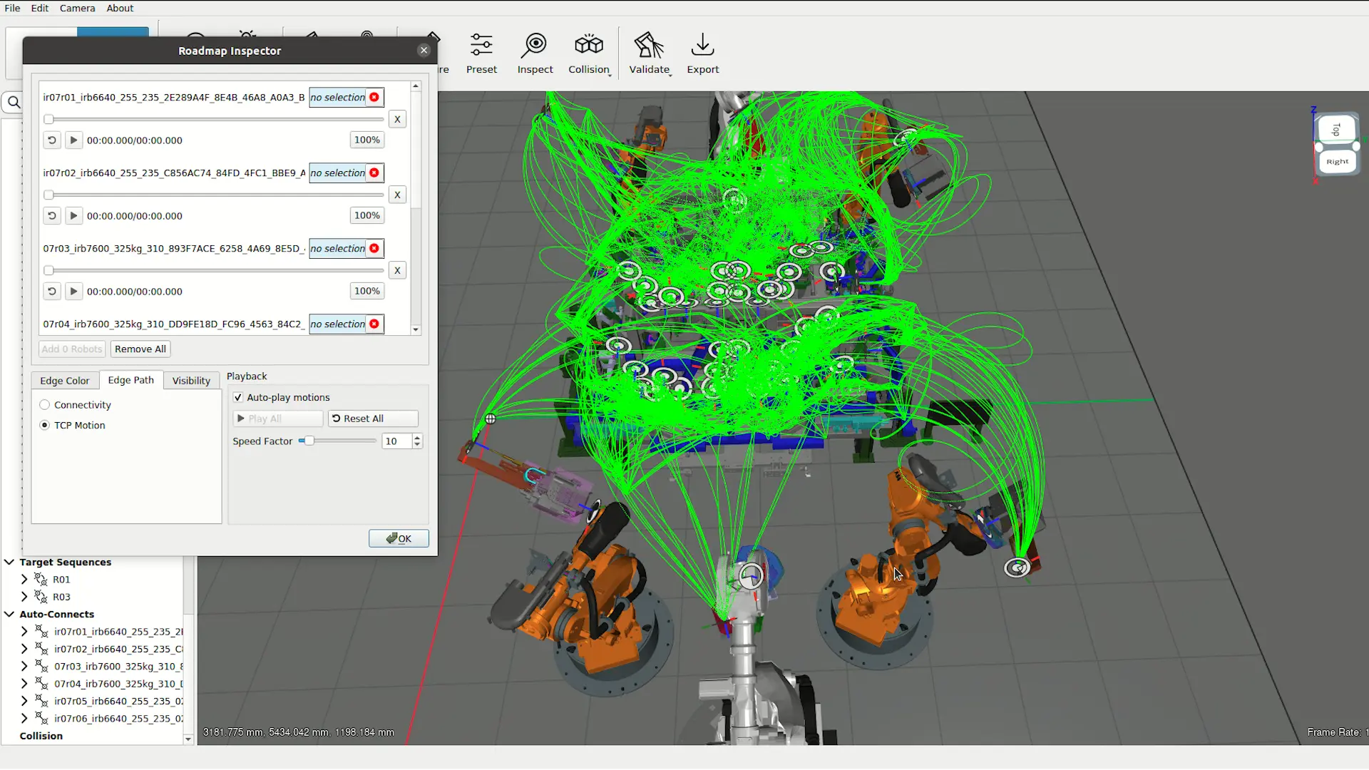 A screenshot of a graphical user interface used in 3D modeling software, displaying various tools and options for editing multimedia graphics. The interface is organized with menus and panels, showcasing text editing features alongside modeling tools.