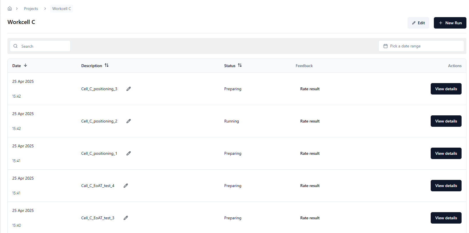 motion planning UI screenshot